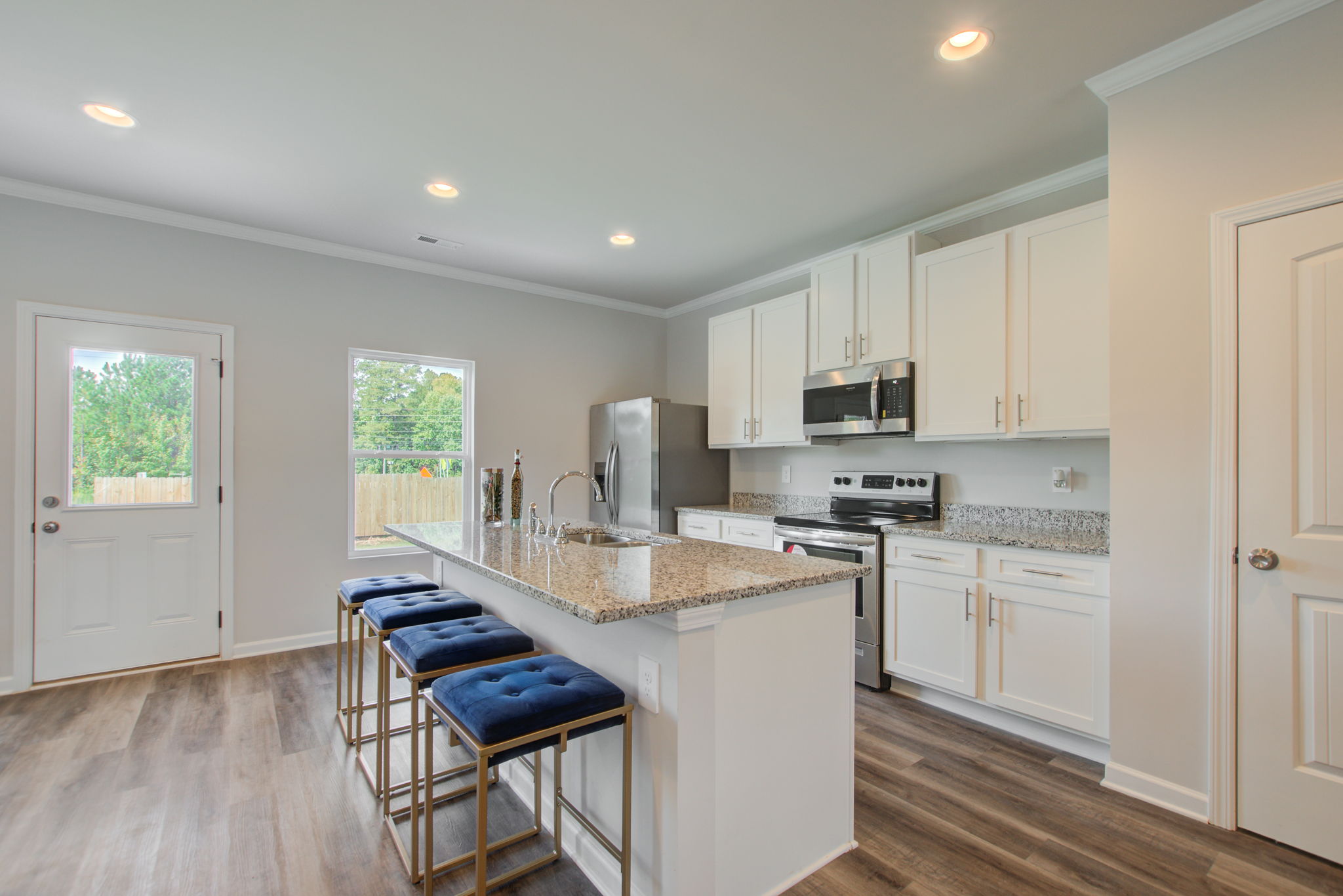kitchen exterior walkout