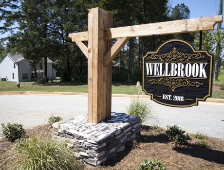 well brook wooded area